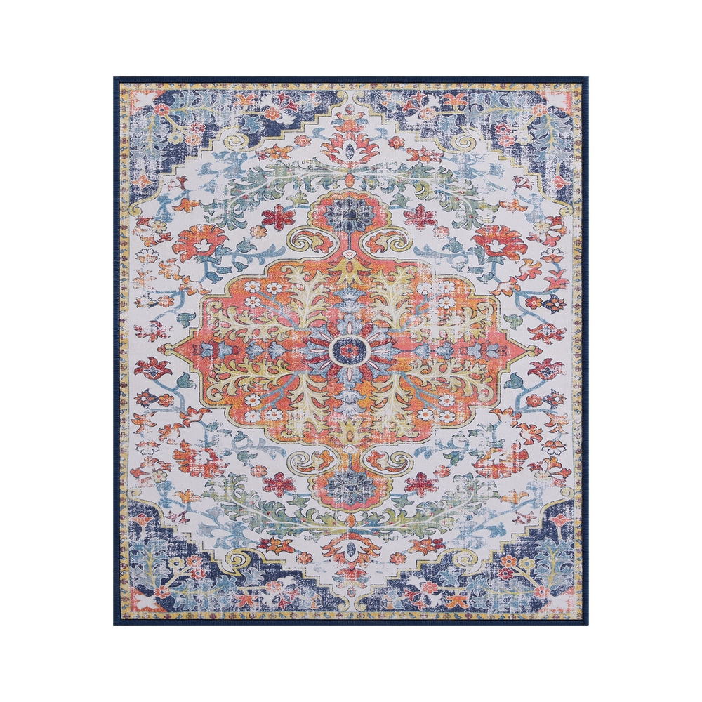 Artiss Floor Rug 50X80 Doormat Carpet Short Pile Non-Slip Entryway Mat Bohemian
