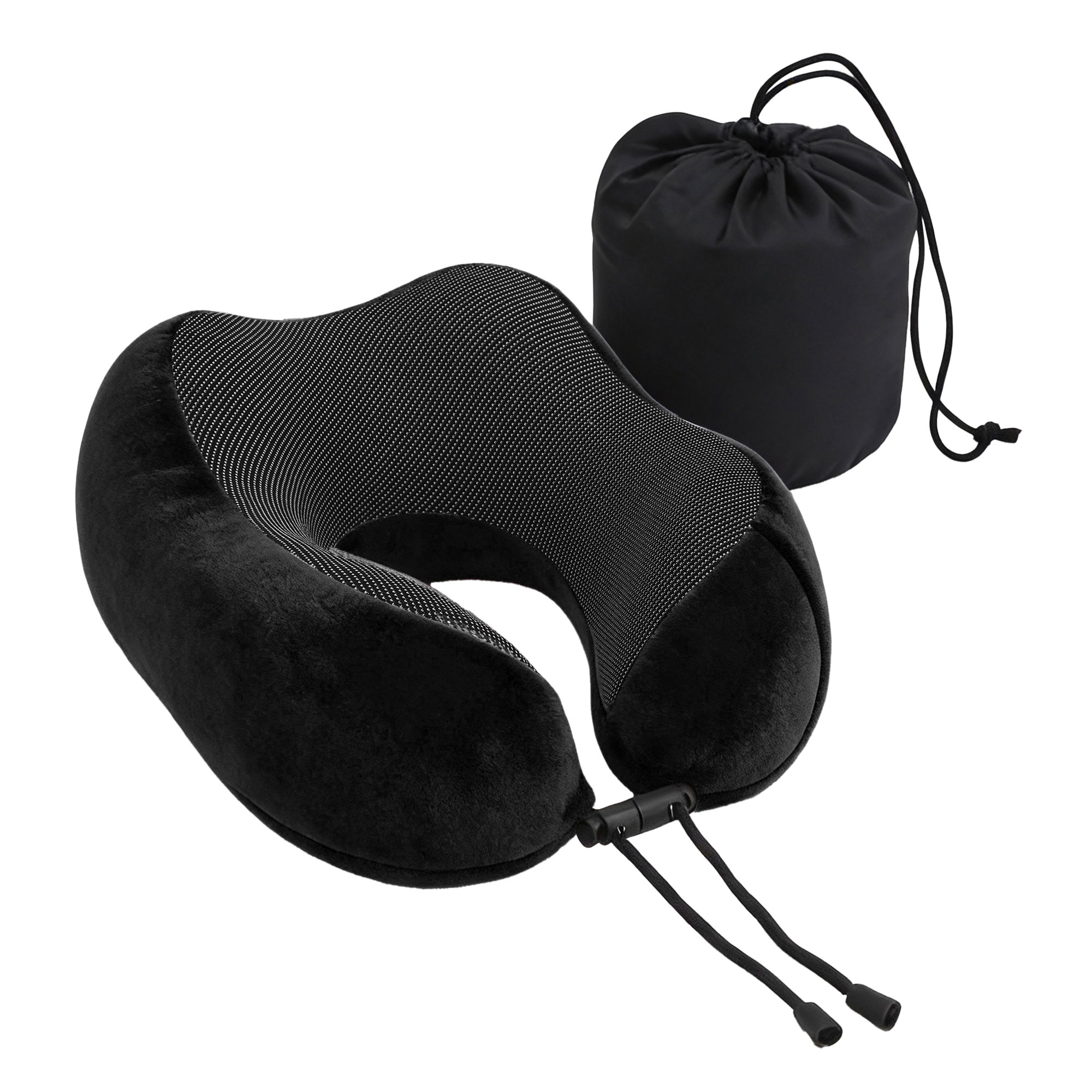 Wanderlite Travel Pillow For Airplanes Memory Foam Neck Pillows For Traveling, Soft &...