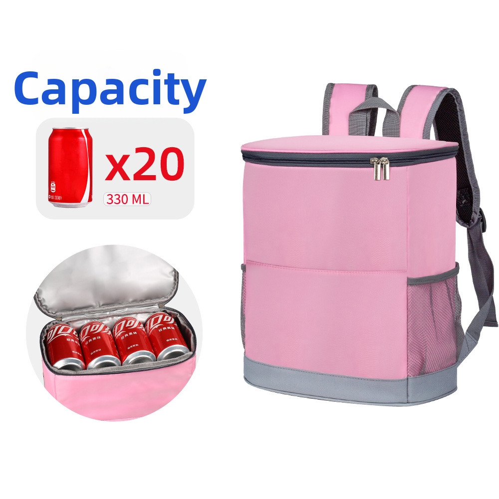 PVEA Thermal Insulated Cooler Backpack for Outdoor Use