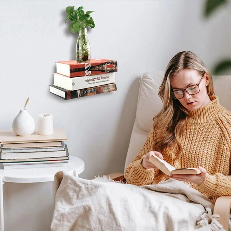 Floating Bookshelf Invisible Book Organizer Floating Bookshelf Invisible Book Organizer