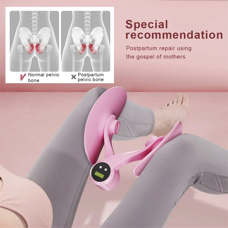 Smart Counting Pelvic Floor Thigh Trainer Recovery Pink Smart Counting Pelvic Floor Thigh Trainer Recovery Pink