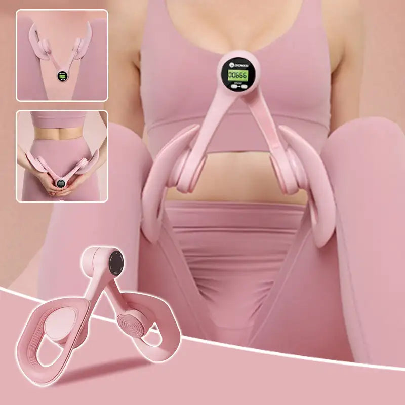 Smart Counting Pelvic Muscle Thigh Exerciser Pink Smart Counting Pelvic Muscle Thigh Exerciser Pink