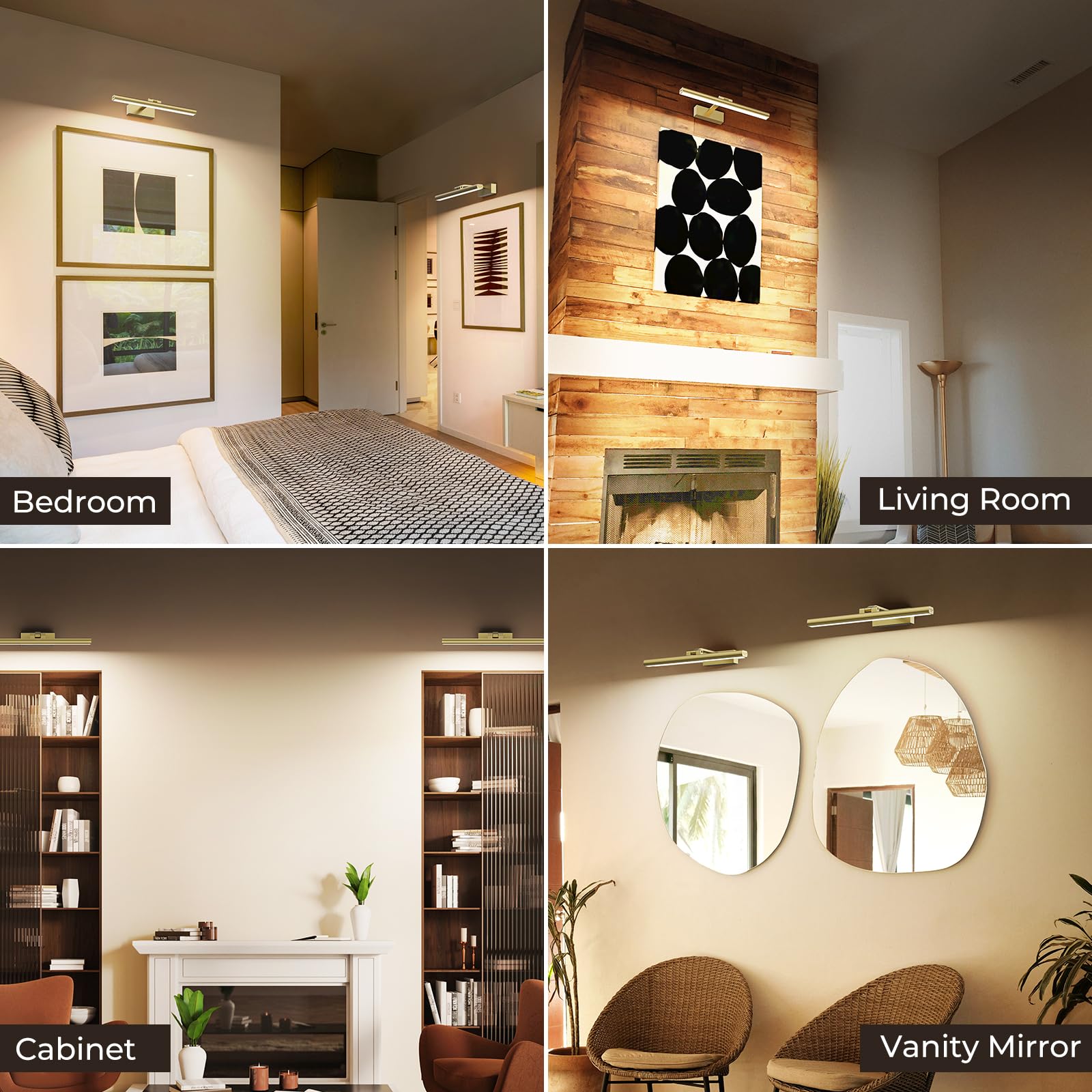Wireless Picture Lights for Wall
