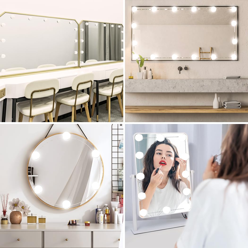 Hollywood Mirror Lights Makeup Vanity Lights