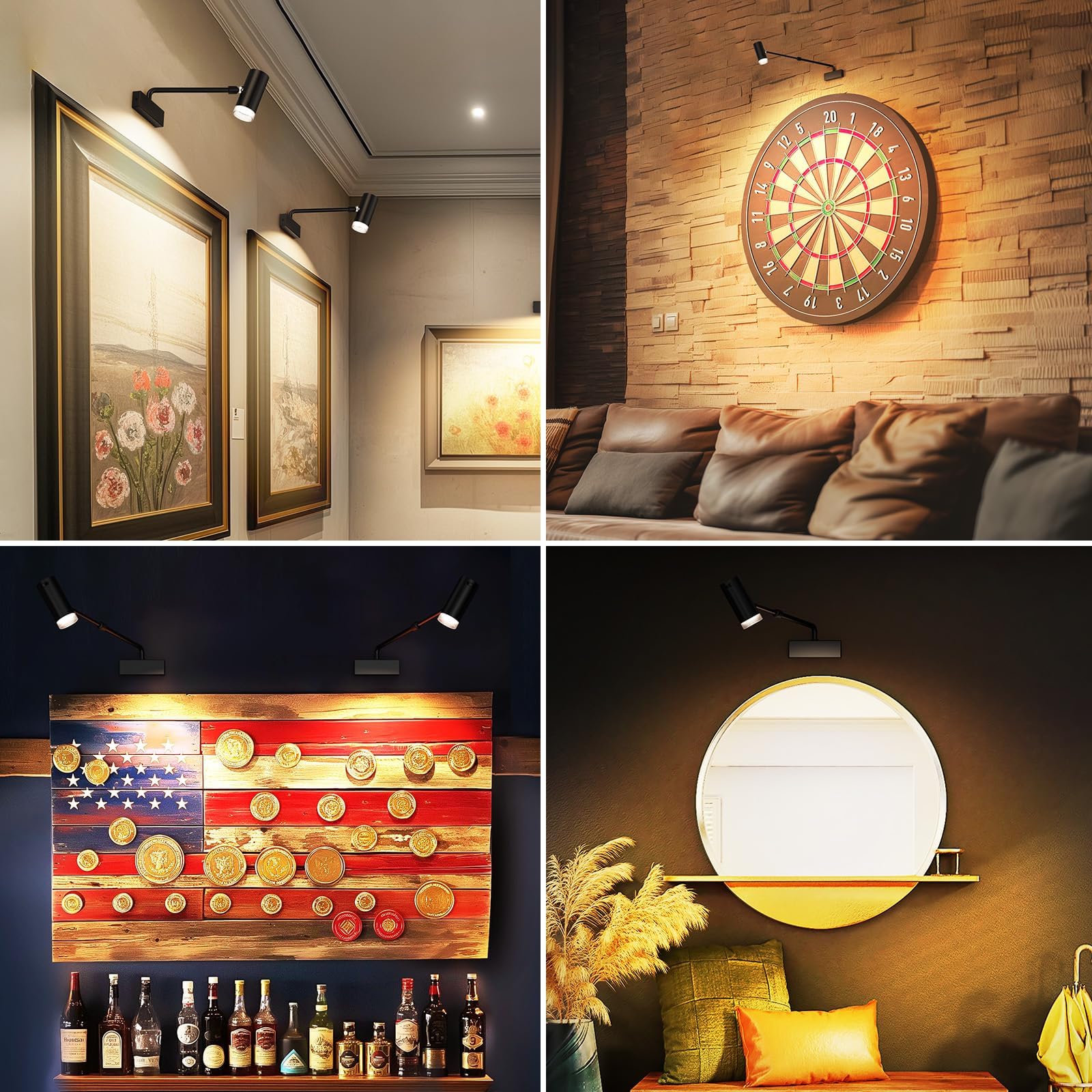 Rechargeable Picture Light with Remote Control