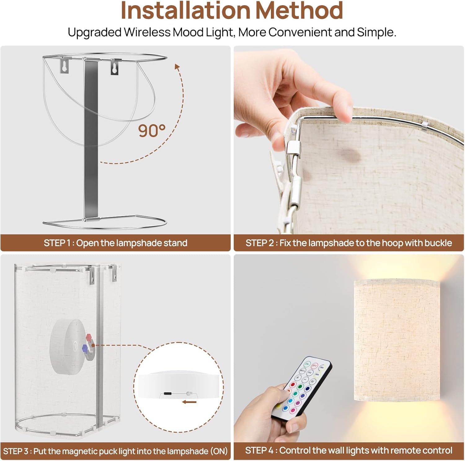 Battery Operated Wall Lights
