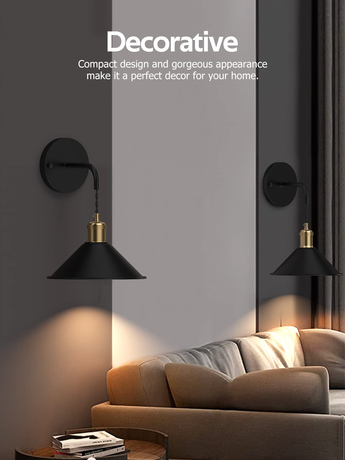 Battery Operated Wall Sconce