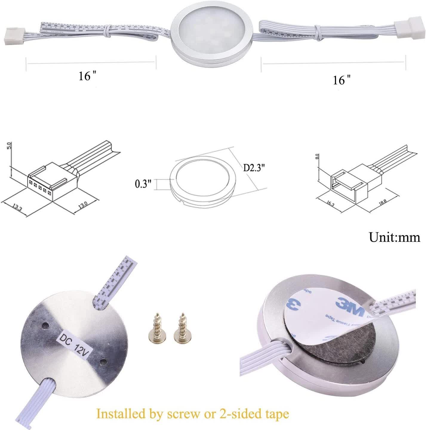 Under Counter LED Light Kit