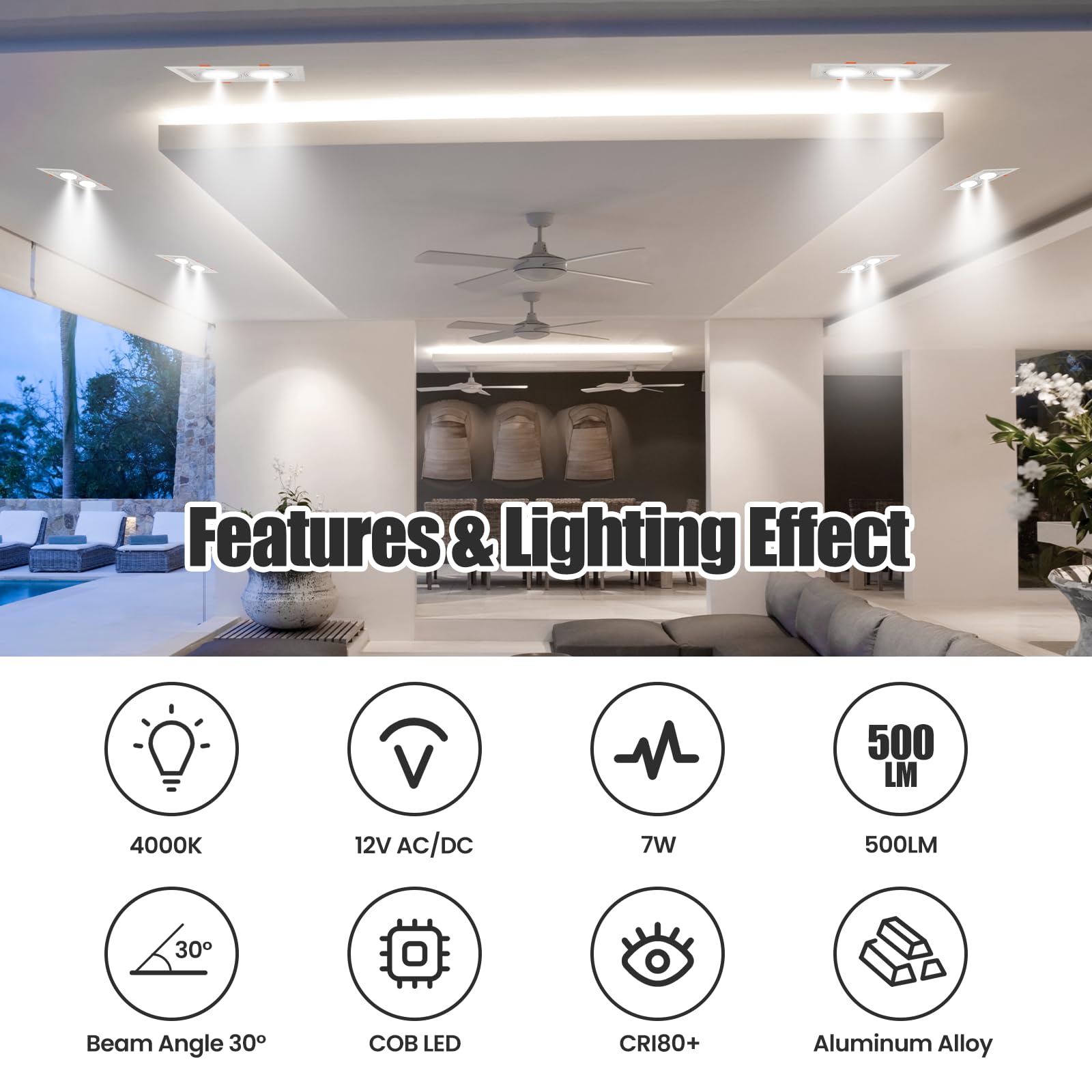 AR70 LED Light Bulb BA15D B15 Base