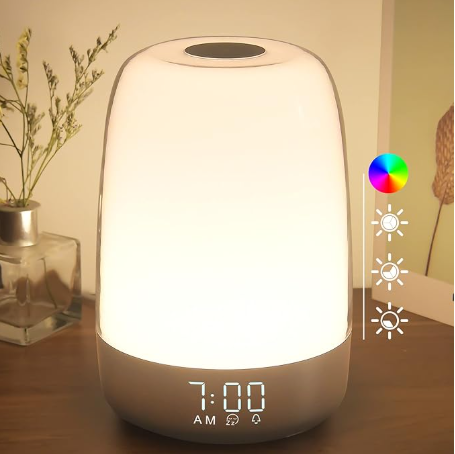 Touch Wake Up Night Light with Sunrise Simulation Alarm Clock Touch Wake Up Night Light with Sunrise Simulation Alarm Clock