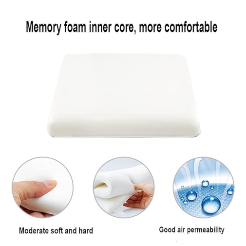 Square bar stool cushion with ties