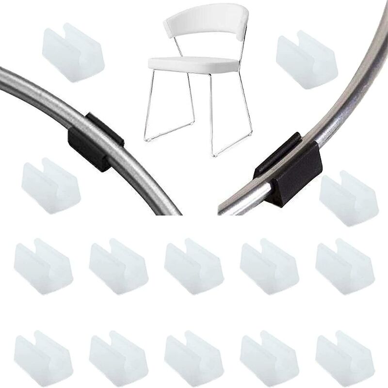 32 pcs Chair Leg Caps Tube End Caps Pads Furniture Floor Protectors U Shape Plastic Chair Caps 32 pcs Chair Leg Caps Tube End Caps Pads Furniture Floor Protectors U Shape Plastic Chair Caps