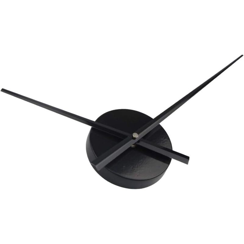Large Wall Clock - 3D Needles - Quartz Mechanism Clock - Diy Crafts - Home Decor