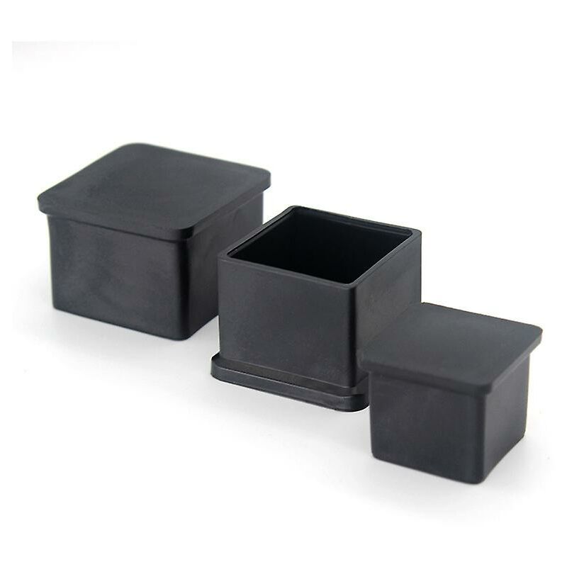 Square Rubber Caps - 30Mm - For Chairs