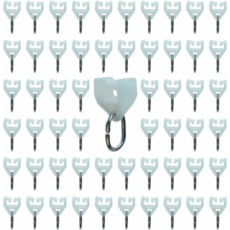 Curtain Track ROllers-80 pcs Outdoor Rail Curtain Hook Rail Slider Rail Curtain Track ROllers-80 pcs Outdoor Rail Curtain Hook Rail Slider Rail