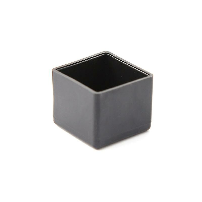 Square Rubber End Caps - 25Mm - For Chairs