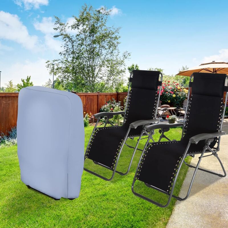2 pcs Folding Sun Lounger Cover