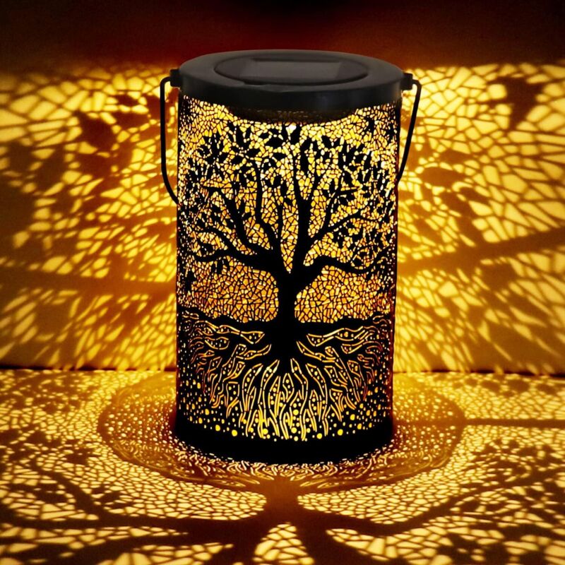 Outdoor Solar Lantern Garden