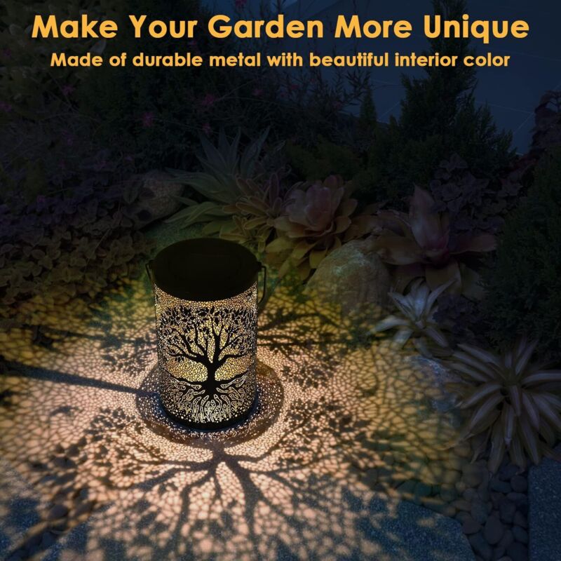 Outdoor Solar Lantern Garden