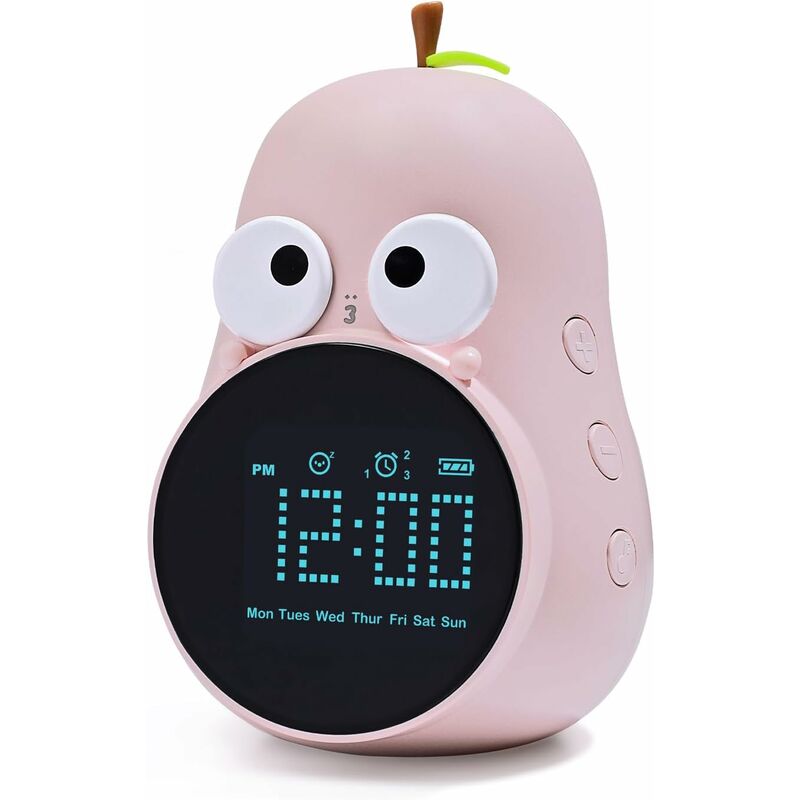 Kids Alarm Clock Light Cute Bulb Creative Bedside Lamp Night Light Programmable Snooze Wake Up Alarm Clock For Girls Kids Alarm Clock Light Cute Bulb Creative Bedside Lamp Night Light Programmable Snooze Wake Up Alarm Clock For Girls