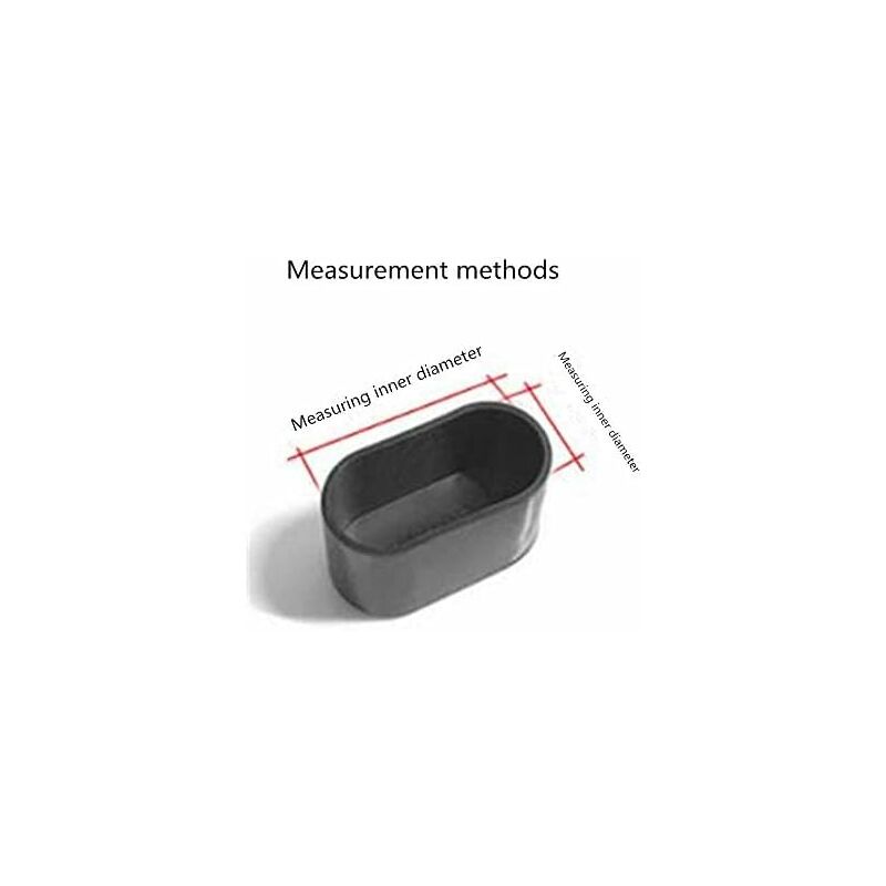 Chair Leg Caps,Oval Silicone Furniture Feet Pads Cover Table Protectors Floor Scratches,8-24 pcs-Transparent/24 pcs