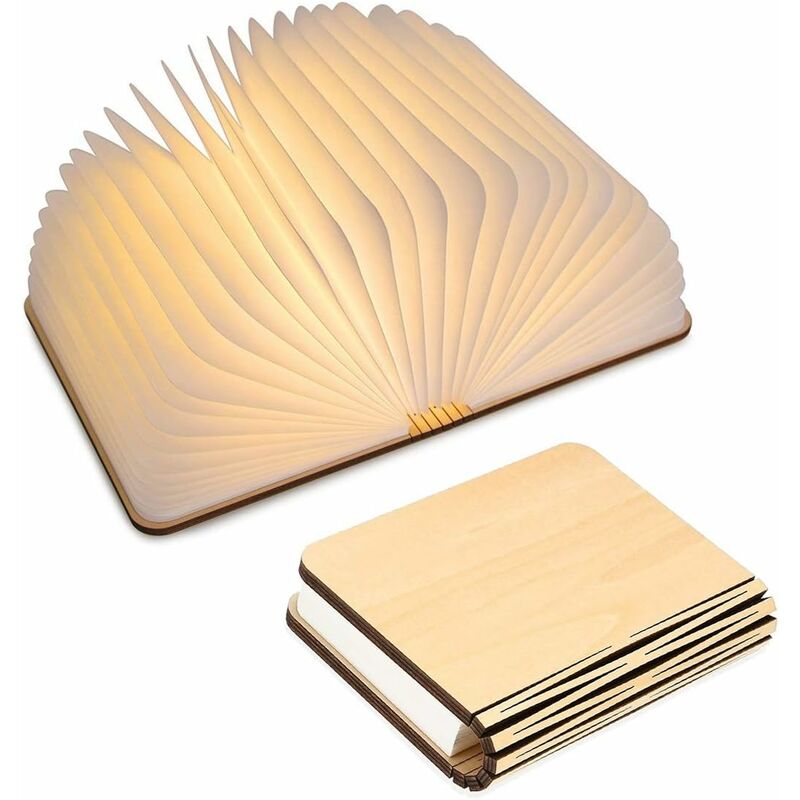 LED Wooden Book Lamp LED Wooden Book Lamp