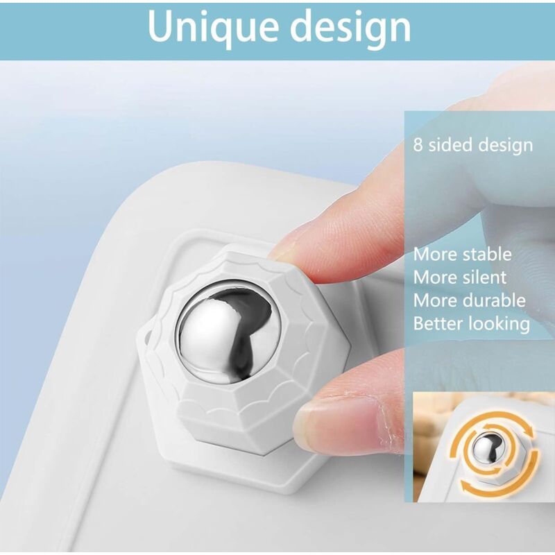 4 pcs Small Furniture Casters