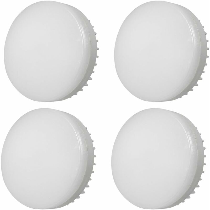 Dimmable LED Gx53 7W 85-265V Cabinet Light Die-Cast Aluminum Wall Light 4 pcs Cool White 6000K Dimmable LED Gx53 7W 85-265V Cabinet Light Die-Cast Aluminum Wall Light 4 pcs Cool White 6000K