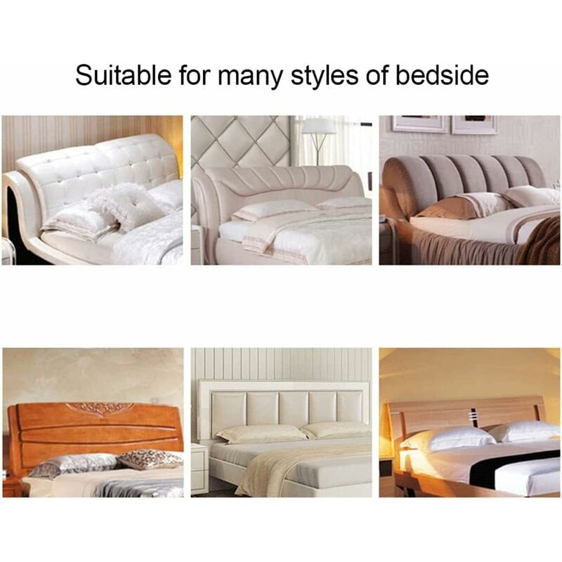 Stretch Headboard Cover For Queen And King Size Bed