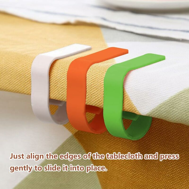 8-Piece Garden Tablecloth Holder