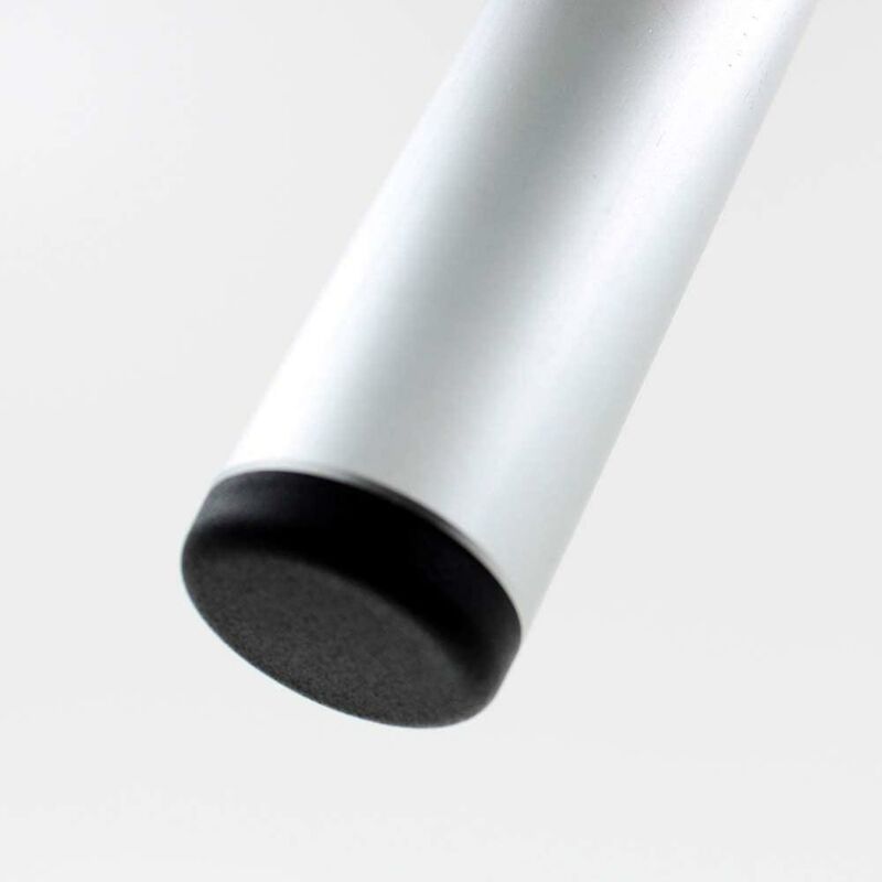 16 Pieces - ROund Ribbed End Caps For Tubular Furniture Legs
