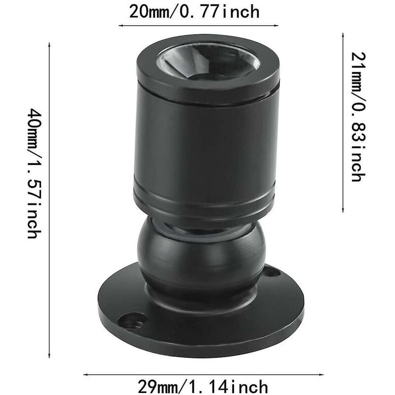 10 X LED Mini Recessed Spotlights