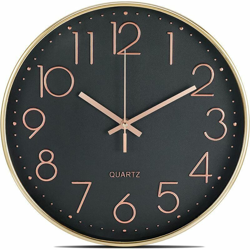 12 Inch Silent Non Ticking Wall Clock Modern Battery Operated Wall Clock Easy To Read Decor For Kitchen 12 Inch Silent Non Ticking Wall Clock Modern Battery Operated Wall Clock Easy To Read Decor For Kitchen
