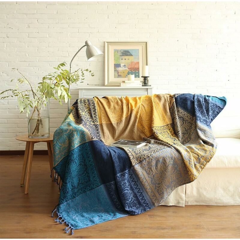 Cotton Single Sofa Blanket