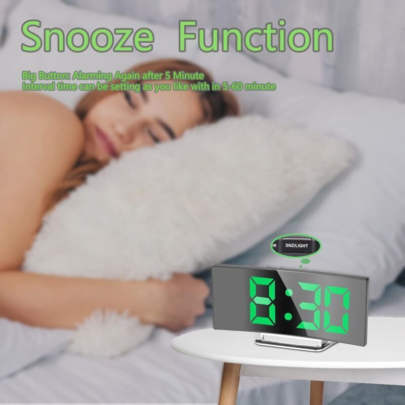 Digital Alarm Clock For Bedroom