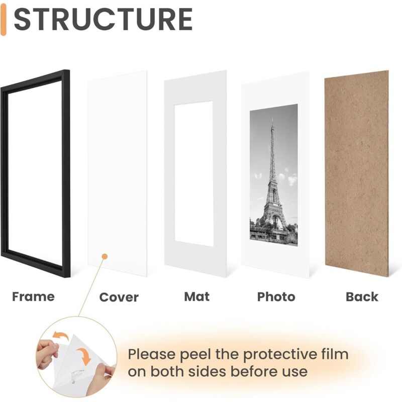 3 pcs Set Photo Frames 21X29.7cm