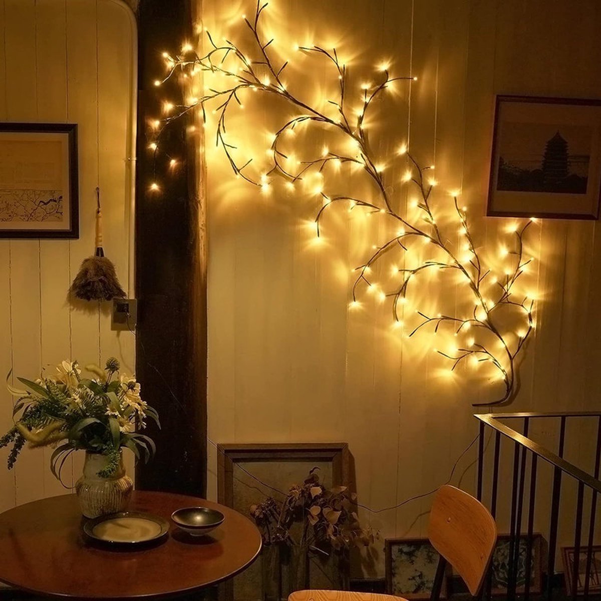 Beautiful LED Vine Branch Wall Light - 2 meters Long