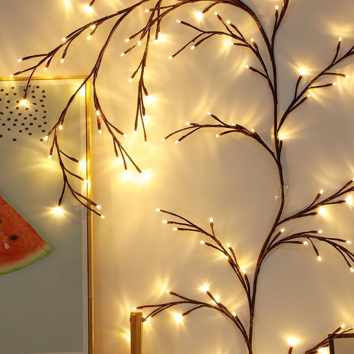 Beautiful LED Vine Branch Wall Light - 2 meters Long