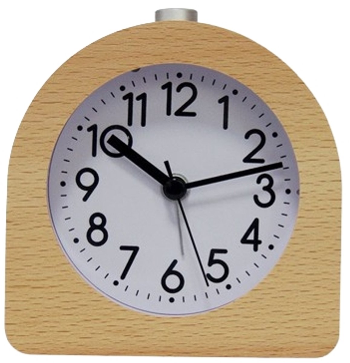 Wekker analog wooden clock with snooze function - Wekker Vintage with luminous Klok - Silent vintage wooden desk clock with no ticking sound - Light brown natural wood Wekker analog wooden clock with snooze function - Wekker Vintage with luminous Klok - Silent vintage wooden desk clock with no ticking sound - Light brown natural wood