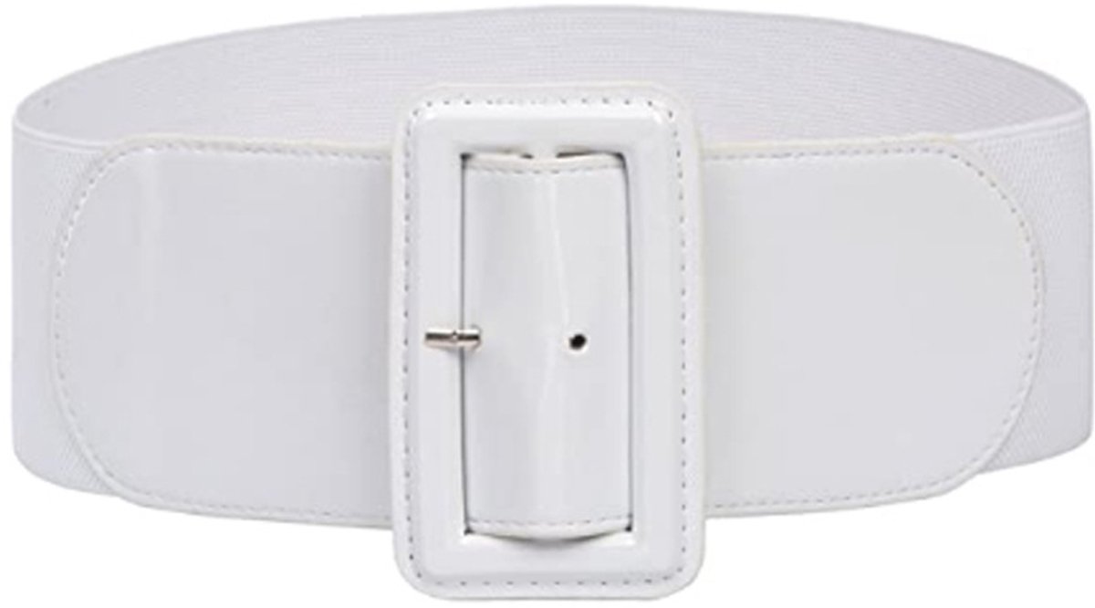 Belts - Women's - Large Wide Buckle - Belts - Vintage Elastic Cord