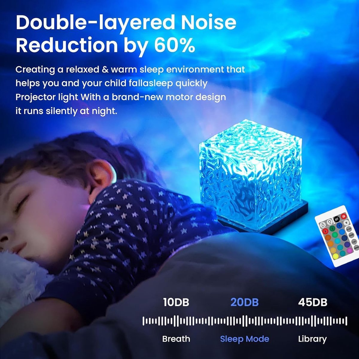 Starry Sky Projector with Aurora Light Mood Lighting