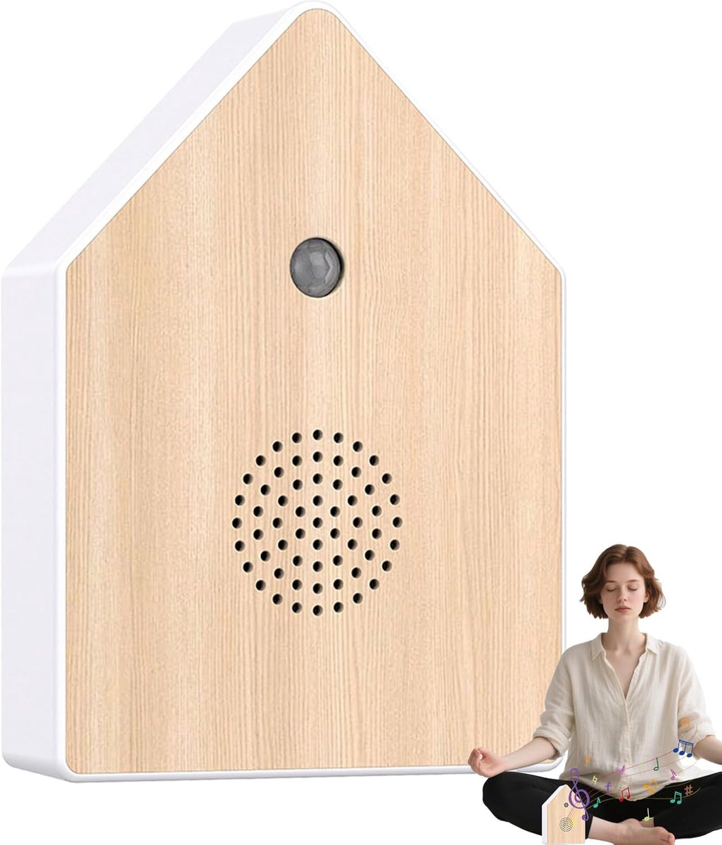 Motion detectors with nature sounds - Wall-mounted housing - Nature sounds - Birdsong - Songs - Suitable for hallways Motion detectors with nature sounds - Wall-mounted housing - Nature sounds - Birdsong - Songs - Suitable for hallways
