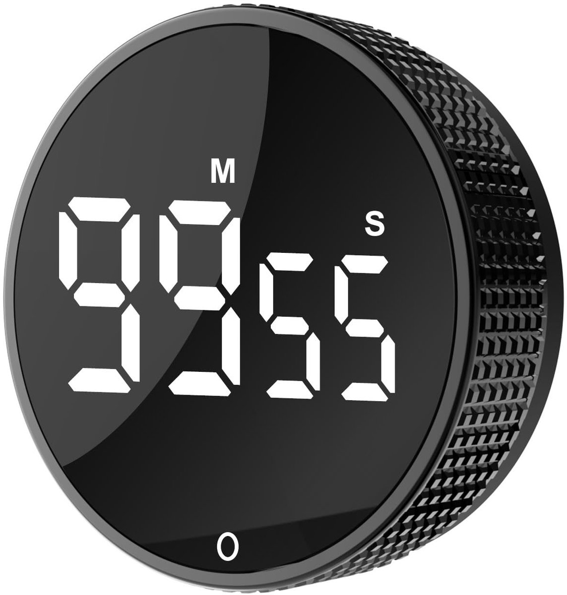 Digital Timer - Digital Kitchen Timer - Smart Timer - LED Display - Magnetic - 360° Rotation - BBQ Alarm Clock - Silver Digital Timer - Digital Kitchen Timer - Smart Timer - LED Display - Magnetic - 360° Rotation - BBQ Alarm Clock - Silver