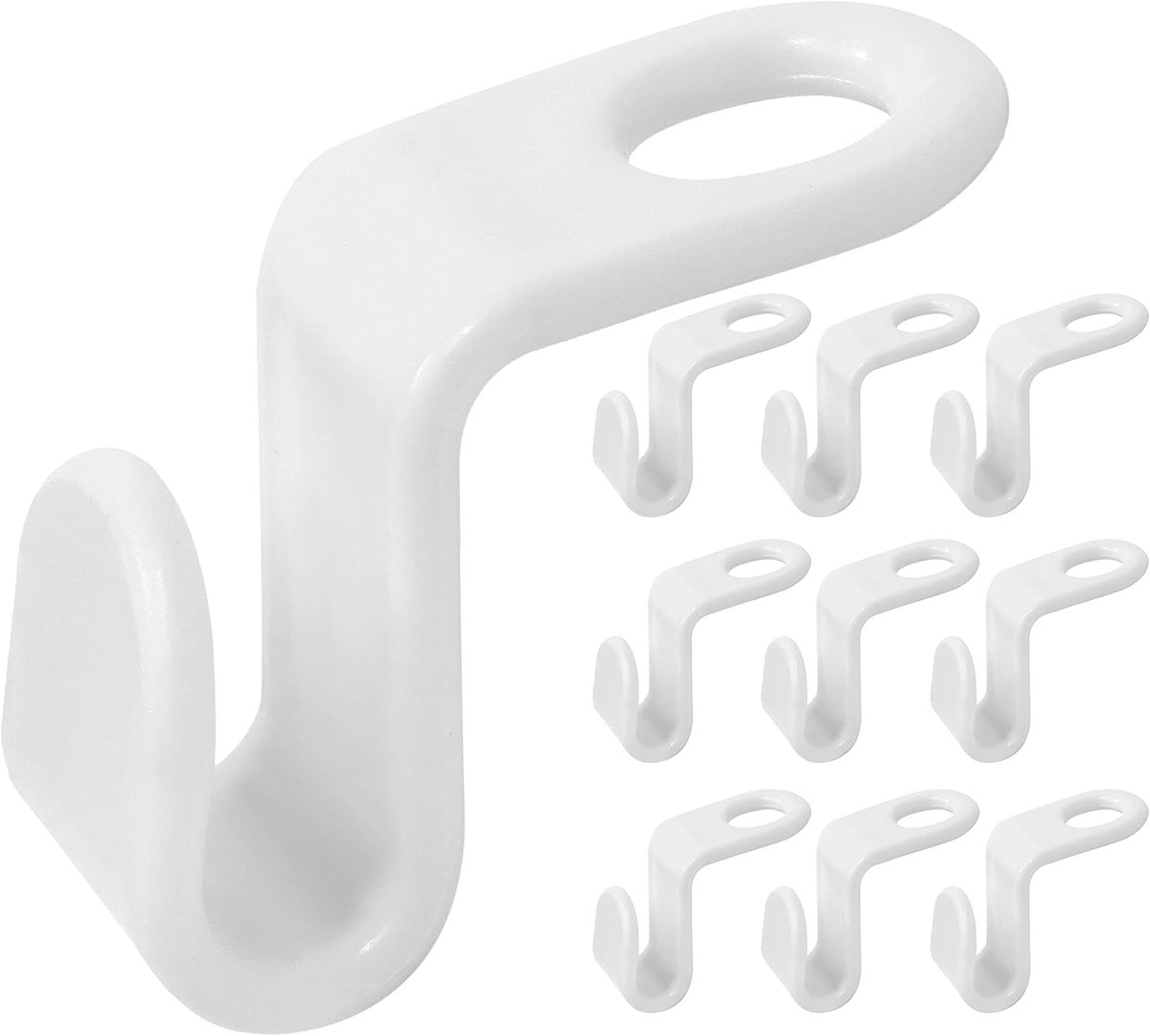 Hook - Connecting hook for hangers - 20 Hanger hooks - Ideal space saver for your wardrobe - Wit Hook - Connecting hook for hangers - 20 Hanger hooks - Ideal space saver for your wardrobe - Wit