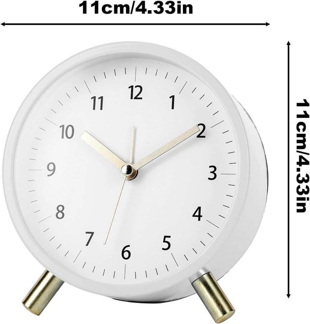Silent Alarm Clock with Night Light and Backlight
