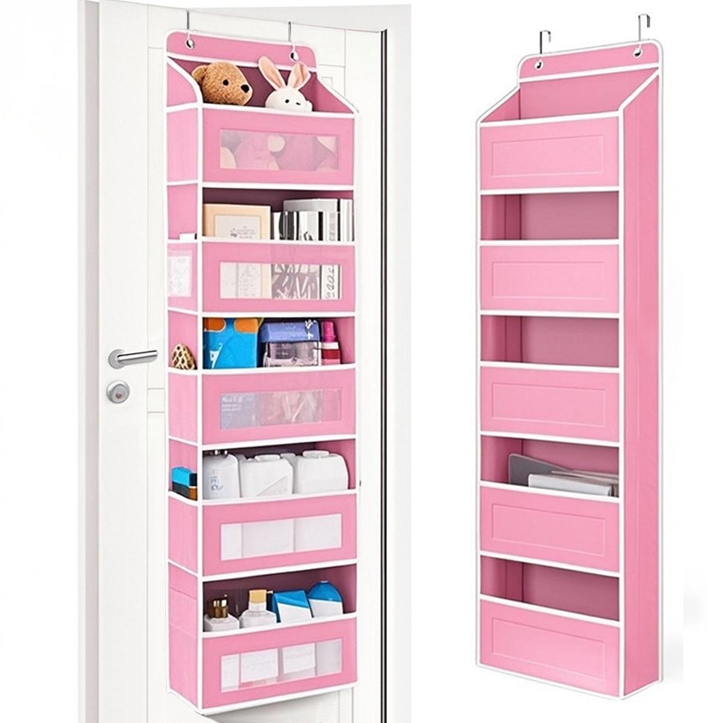 Wall-mounted doll rack with hooks