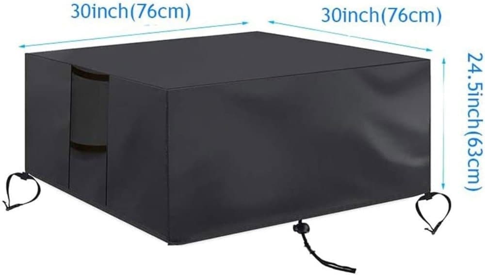 Waterproof 420D Oxford Outdoor Furniture Cover UV Dust Protection for Tables Chairs and Grill