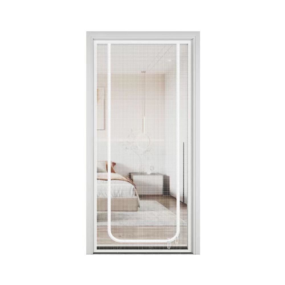 1pc Durable Cat-Repellent Zipper Door Curtain