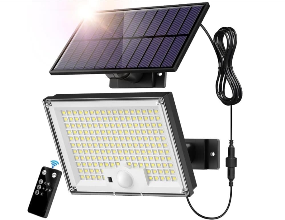 172 LED Solar Light Outdoor with Motion Sensor 172 LED Solar Light Outdoor with Motion Sensor