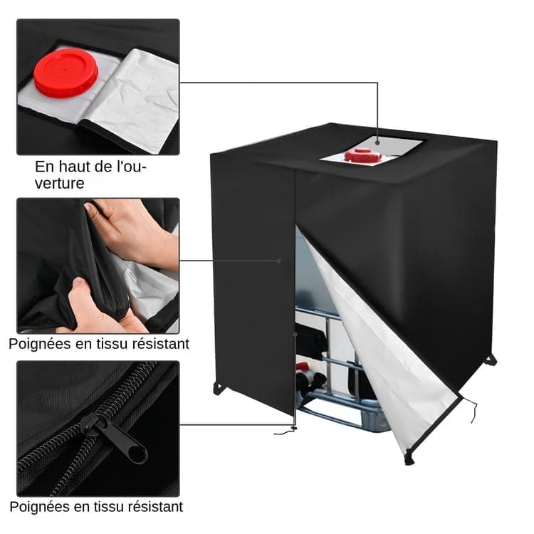 Waterproof UV-Resistant IBC Garden Water Tank Cover